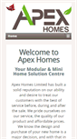 Mobile Screenshot of apexhomesltd.calls.net