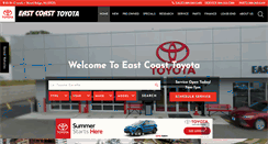 Desktop Screenshot of eastcoasttoyota.calls.net