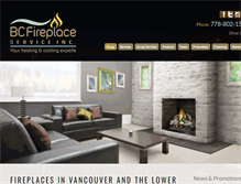 Tablet Screenshot of bcfireplaceservice.calls.net