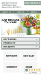 Mobile Screenshot of eastlawnflowers.calls.net