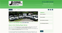 Desktop Screenshot of j-connroofingtx.calls.net