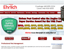 Tablet Screenshot of hobanpestcontrol.calls.net