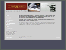 Tablet Screenshot of glover-drennan.calls.net