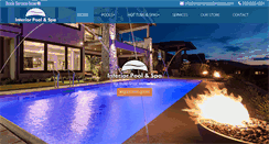 Desktop Screenshot of interiorpoolandspa.calls.net