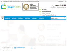 Tablet Screenshot of copierearth.calls.net