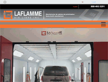 Tablet Screenshot of laflammeairlibre.calls.net