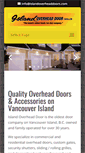 Mobile Screenshot of islandoverheaddoors.calls.net