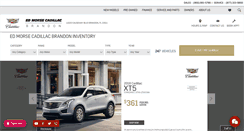 Desktop Screenshot of edmorsecadillacbrandon.calls.net