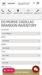 Mobile Screenshot of edmorsecadillacbrandon.calls.net