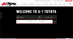 Desktop Screenshot of a1toyota.calls.net