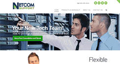 Desktop Screenshot of netcomsupportg.calls.net