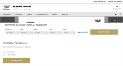 Desktop Screenshot of bayviewcadillac.calls.net