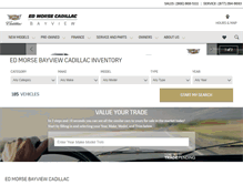 Tablet Screenshot of bayviewcadillac.calls.net