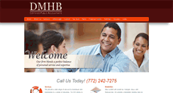 Desktop Screenshot of dmhbcpa.calls.net