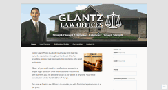 Desktop Screenshot of glantzlawoffices.calls.net