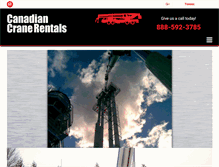 Tablet Screenshot of canadiancranerentals.calls.net