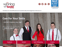 Tablet Screenshot of cosmetic-dentist-brandon-flowood.calls.net