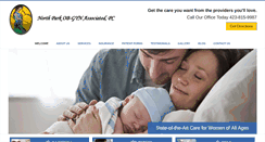 Desktop Screenshot of northparkobgyn.calls.net